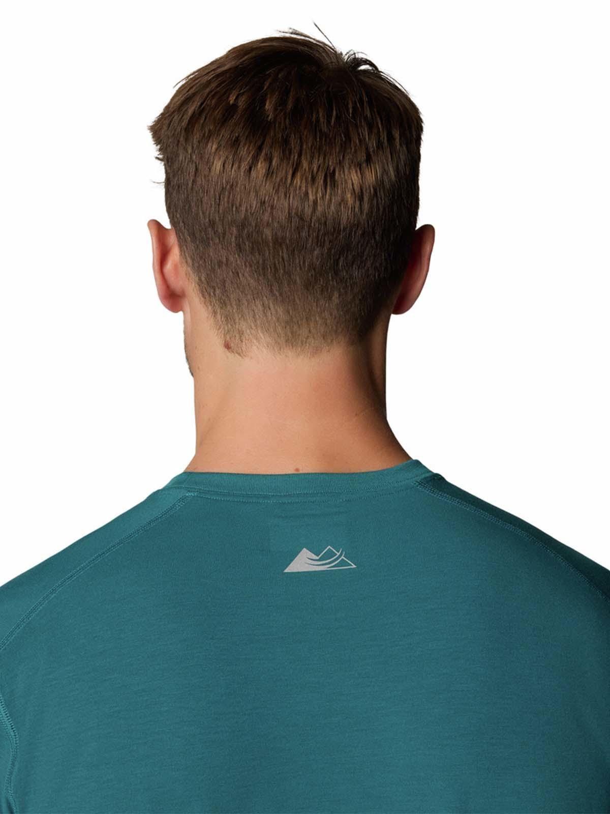 Polera trail running M/C Hombre EndleAzul-4