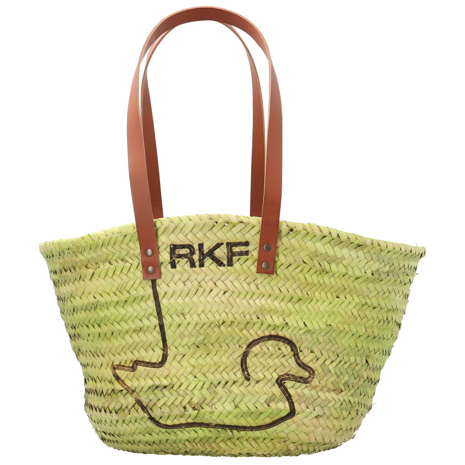 Cartera Rafia Mujer RKF Malaga Verde-0