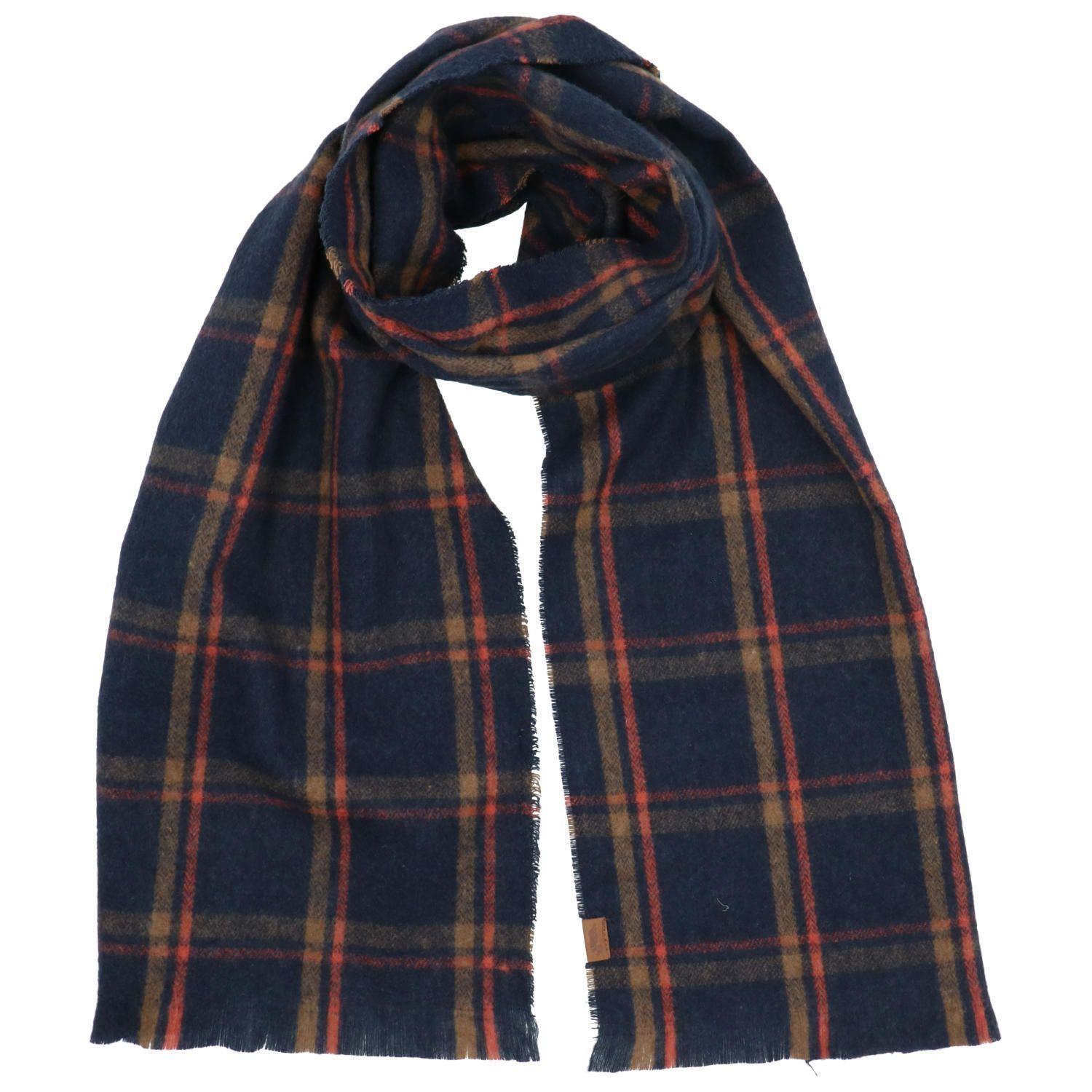 Bufanda Fibras Recicladas Hombre Scott Azul-1