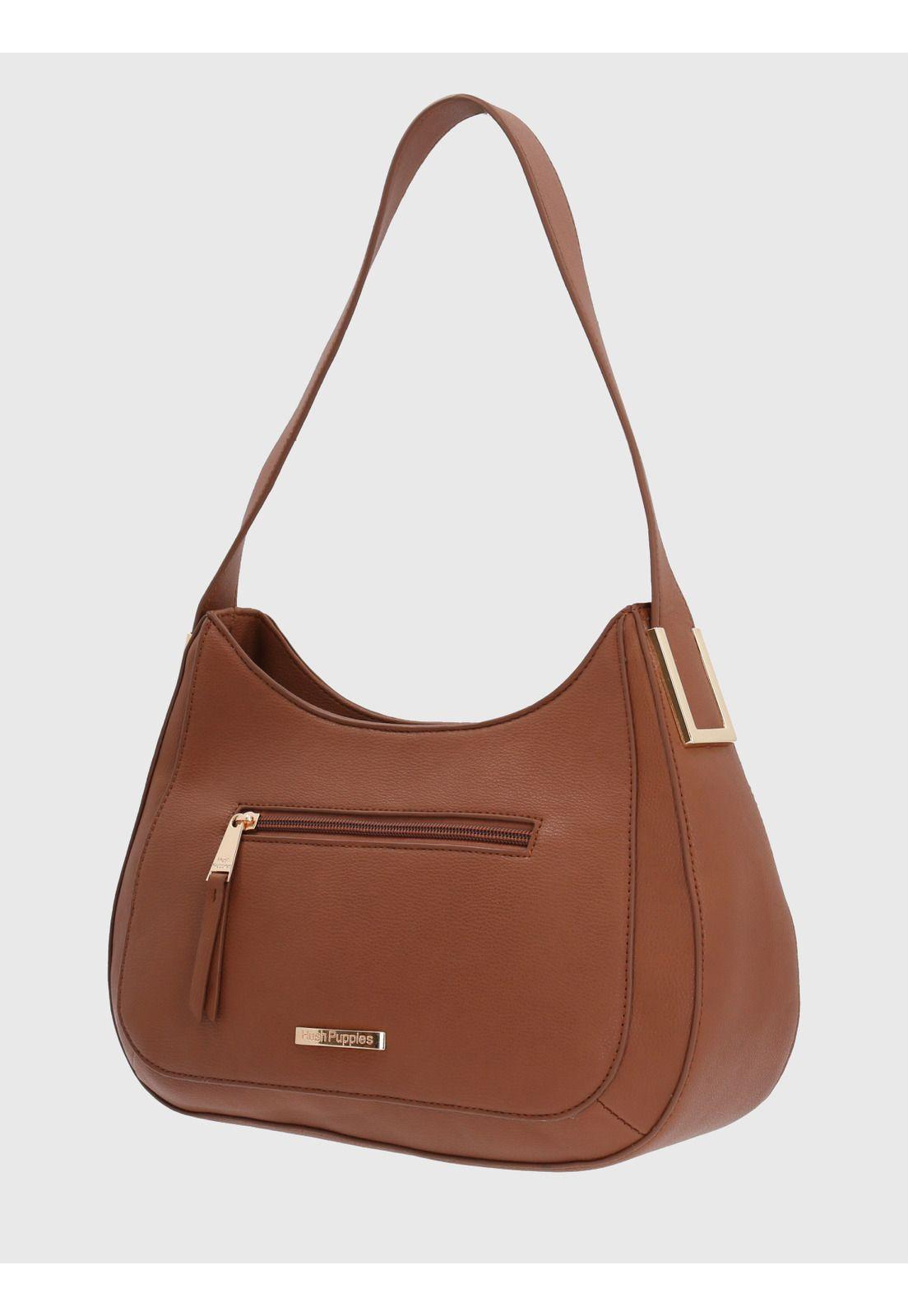 Cartera Ecocuero Café Dogher Hobo Mujer-1