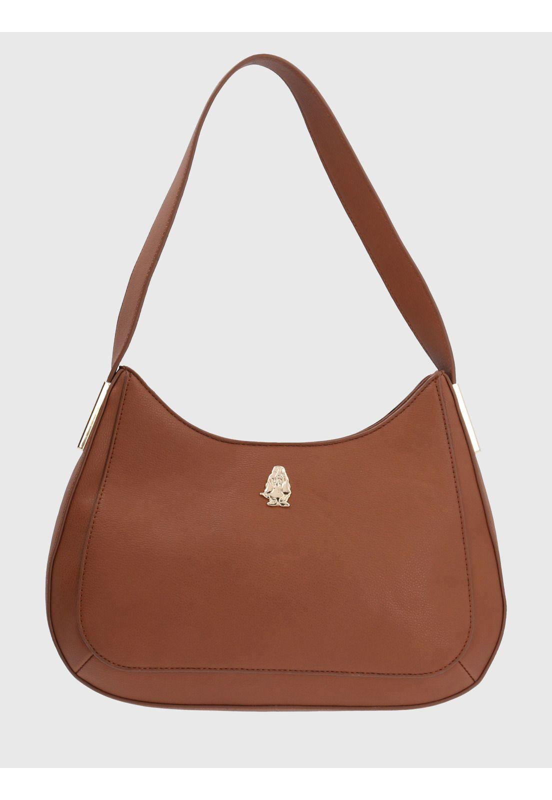 Cartera Ecocuero Café Dogher Hobo Mujer-2