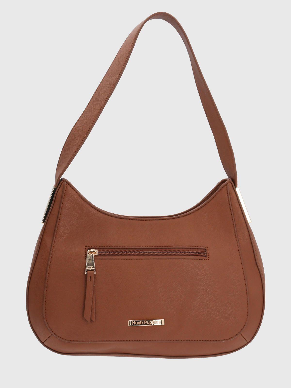 Cartera Ecocuero Café Dogher Hobo Mujer-0