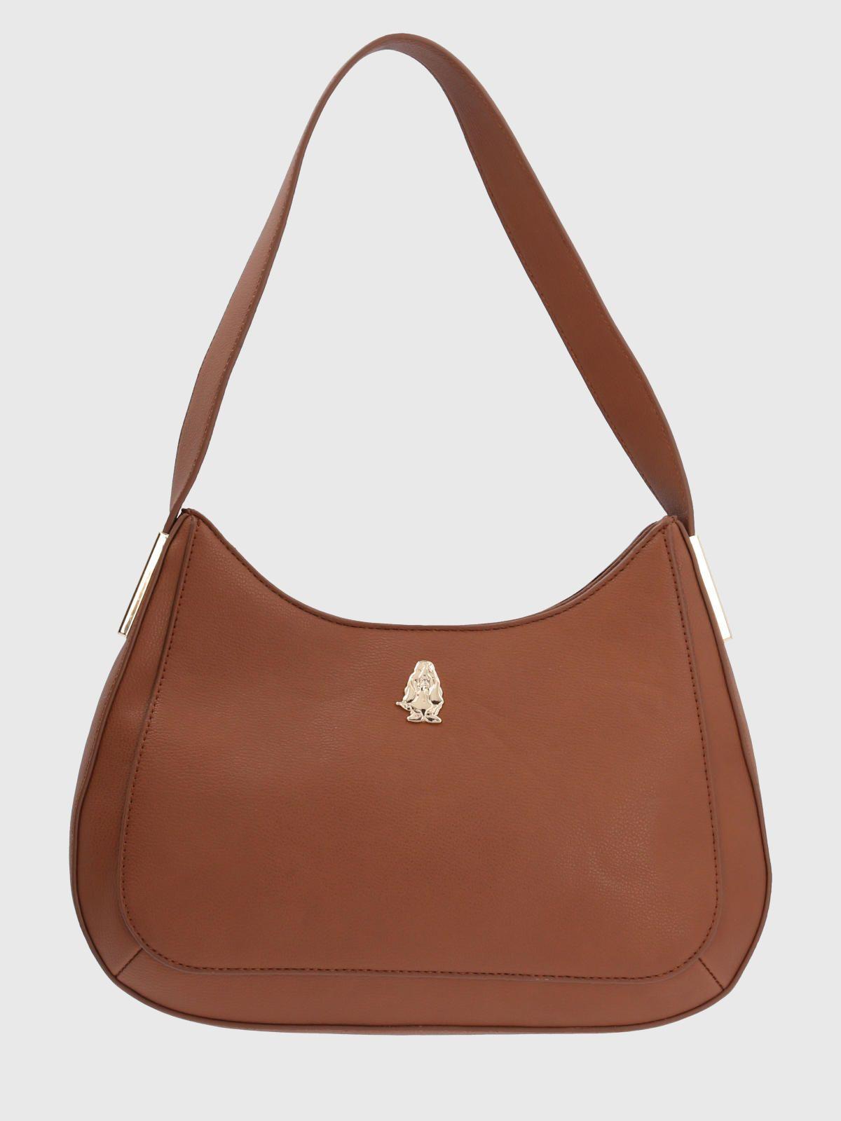 Cartera Ecocuero Café Dogher Hobo Mujer-2