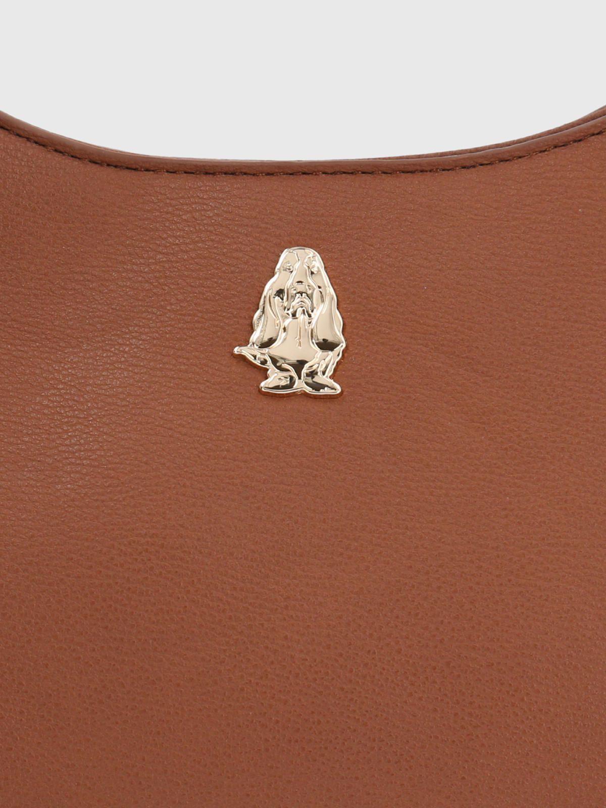 Cartera Ecocuero Café Dogher Hobo Mujer-3