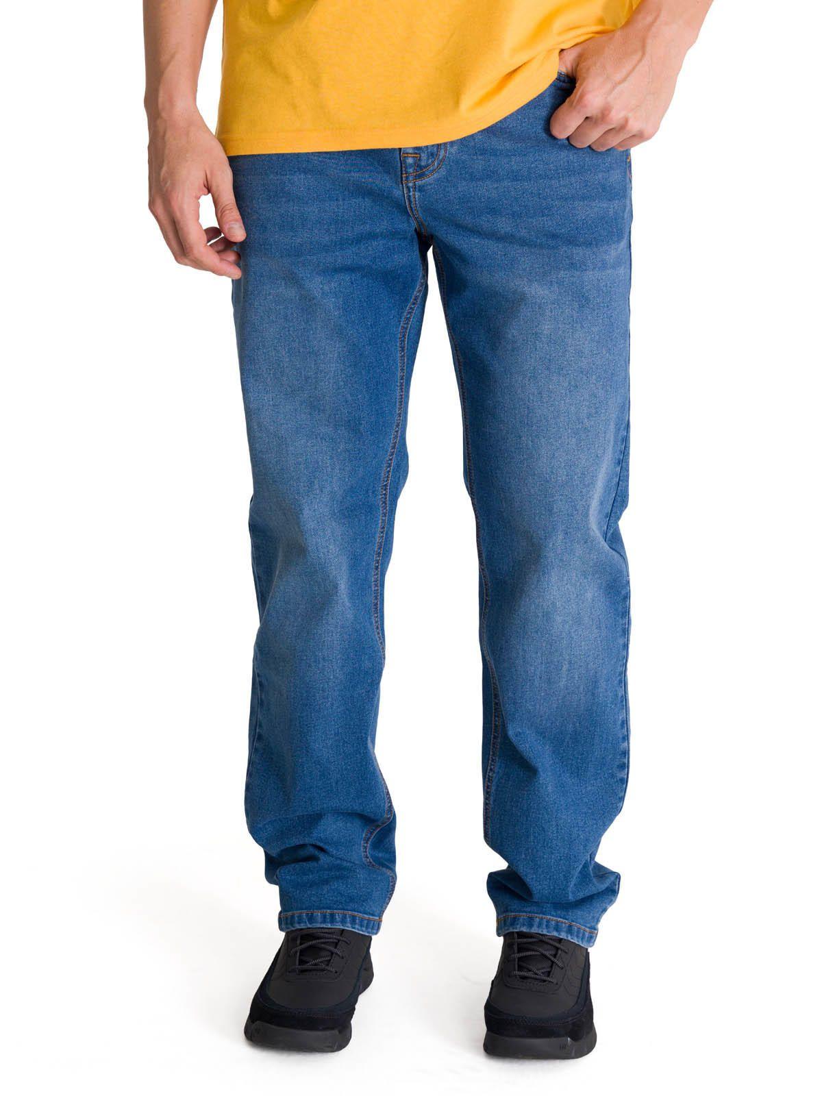 Jeans Stretch Hombre Slim Azul-0