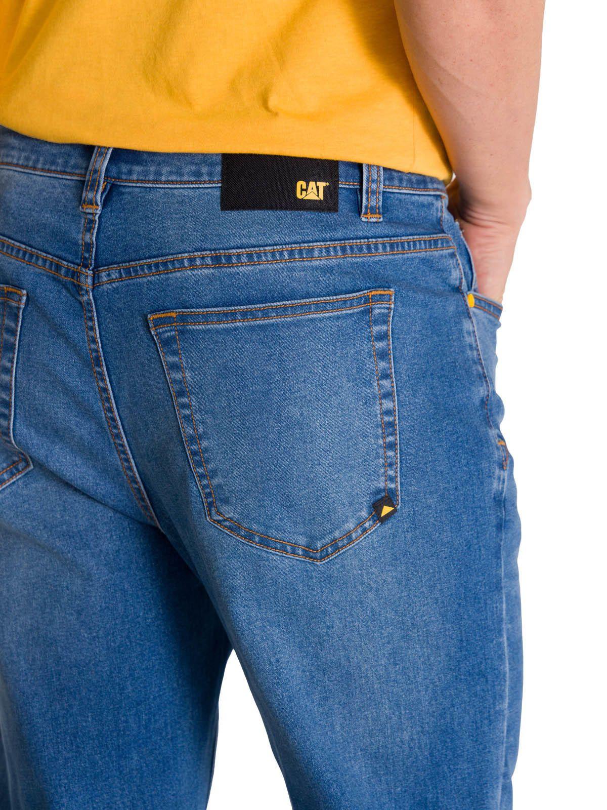 Jeans Stretch Hombre Slim Azul-5