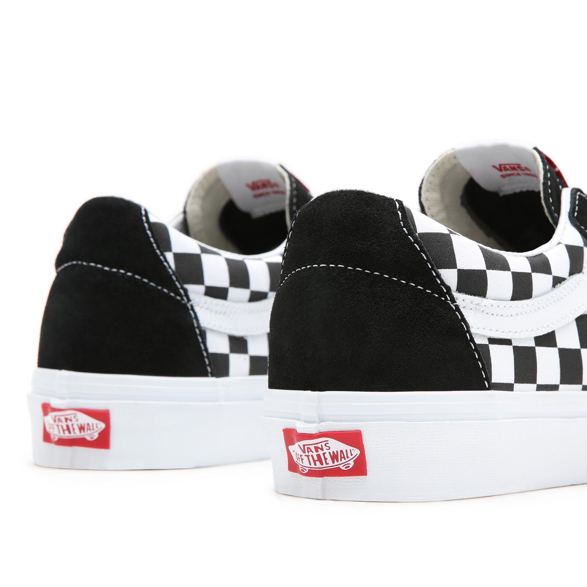Zapatillas Unisex SK8-Low (C/S) Checker Negra-7