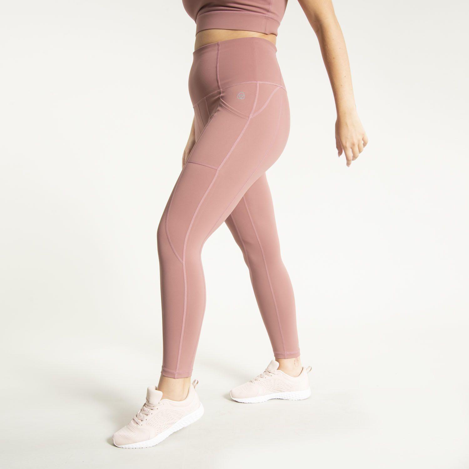 Calza Mujer Hr Ankle Leg Cata Marrón Claro-1