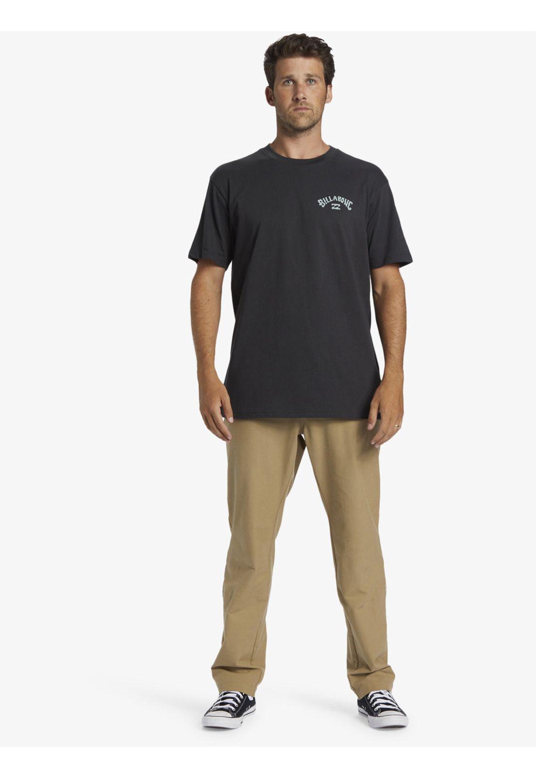 Polera Hombre Arch Fill Negro-1