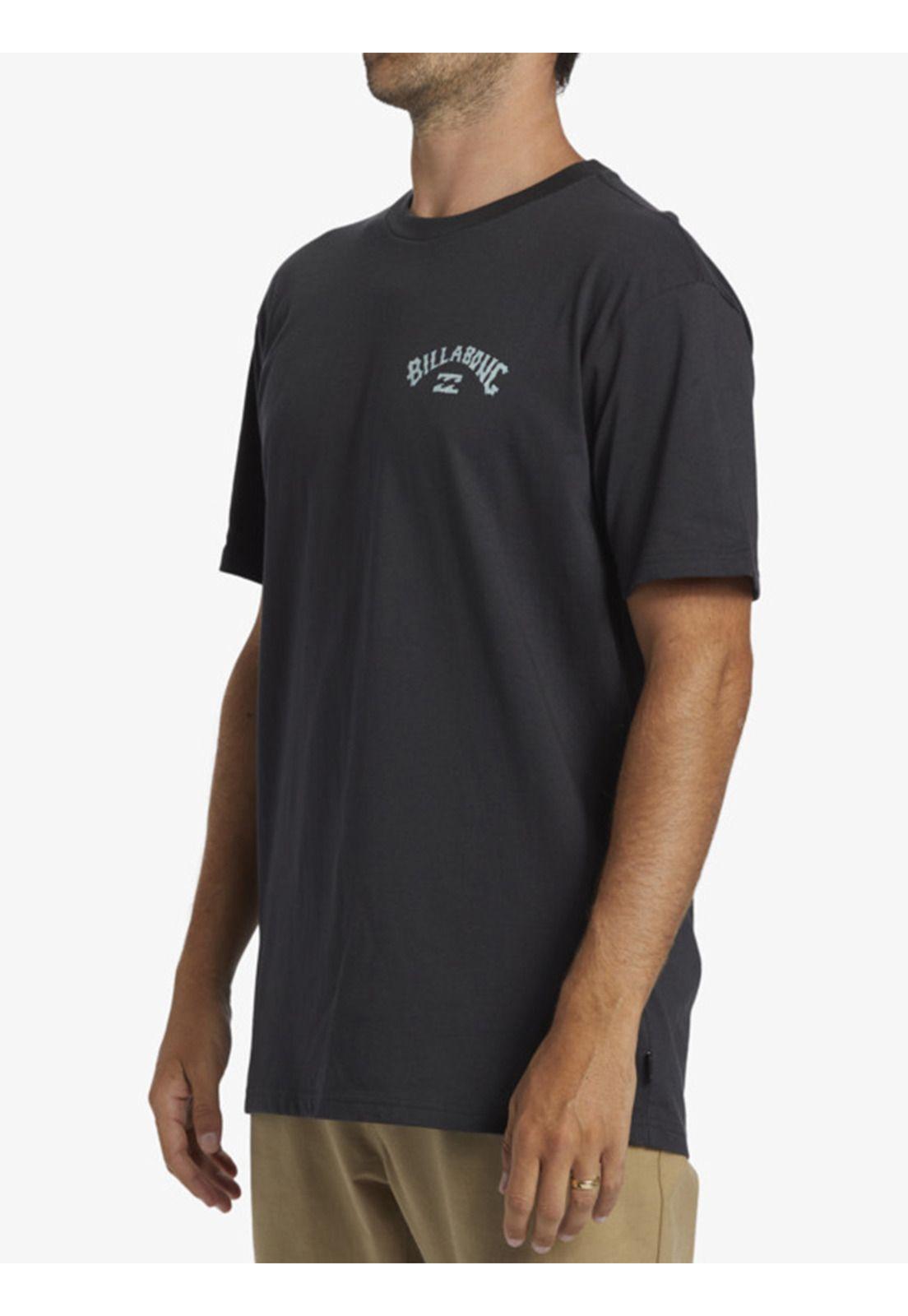 Polera Hombre Arch Fill Negro-4