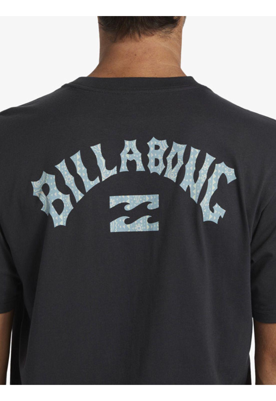 Polera Hombre Arch Fill Negro-5