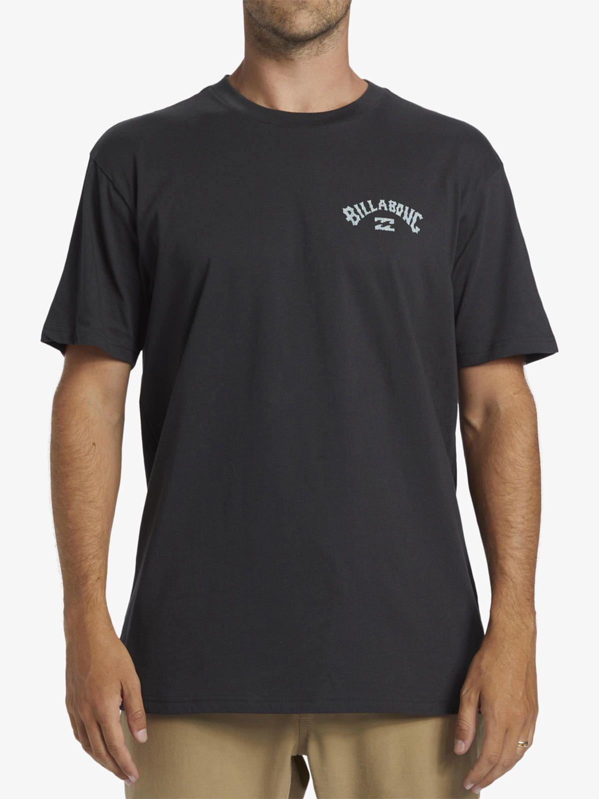 Polera Hombre Arch Fill Negro-0