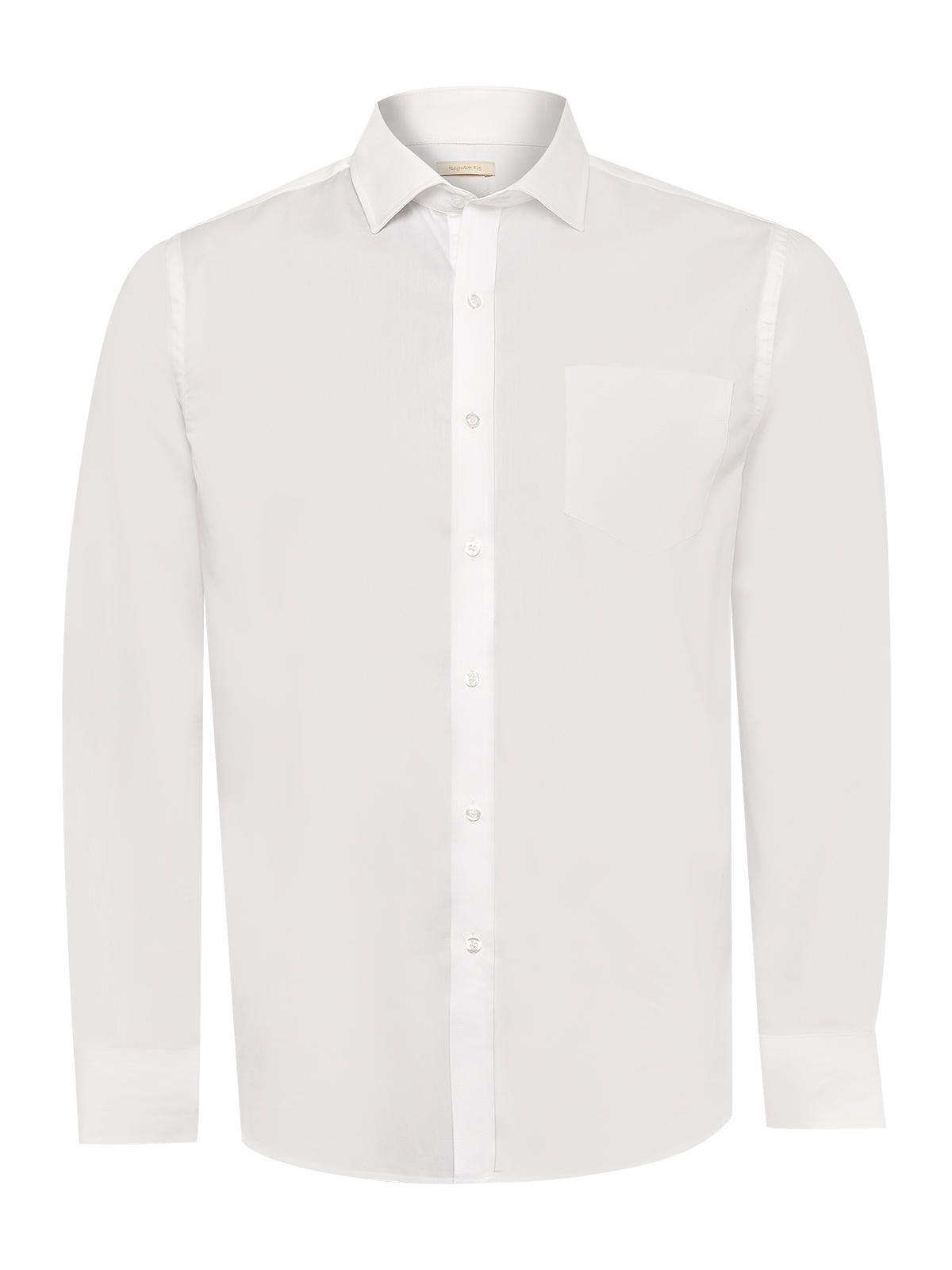 Camisa Cuello Italiano Hombre Easyitsol Blanco-0