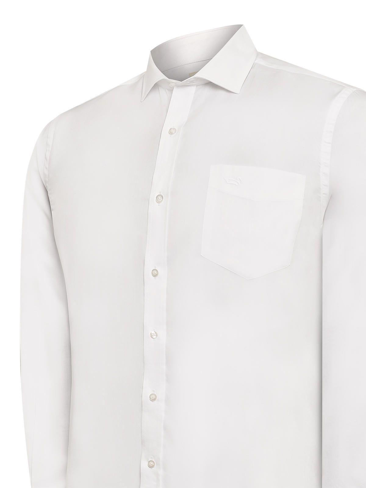 Camisa Cuello Italiano Hombre Easyitsol Blanco-3