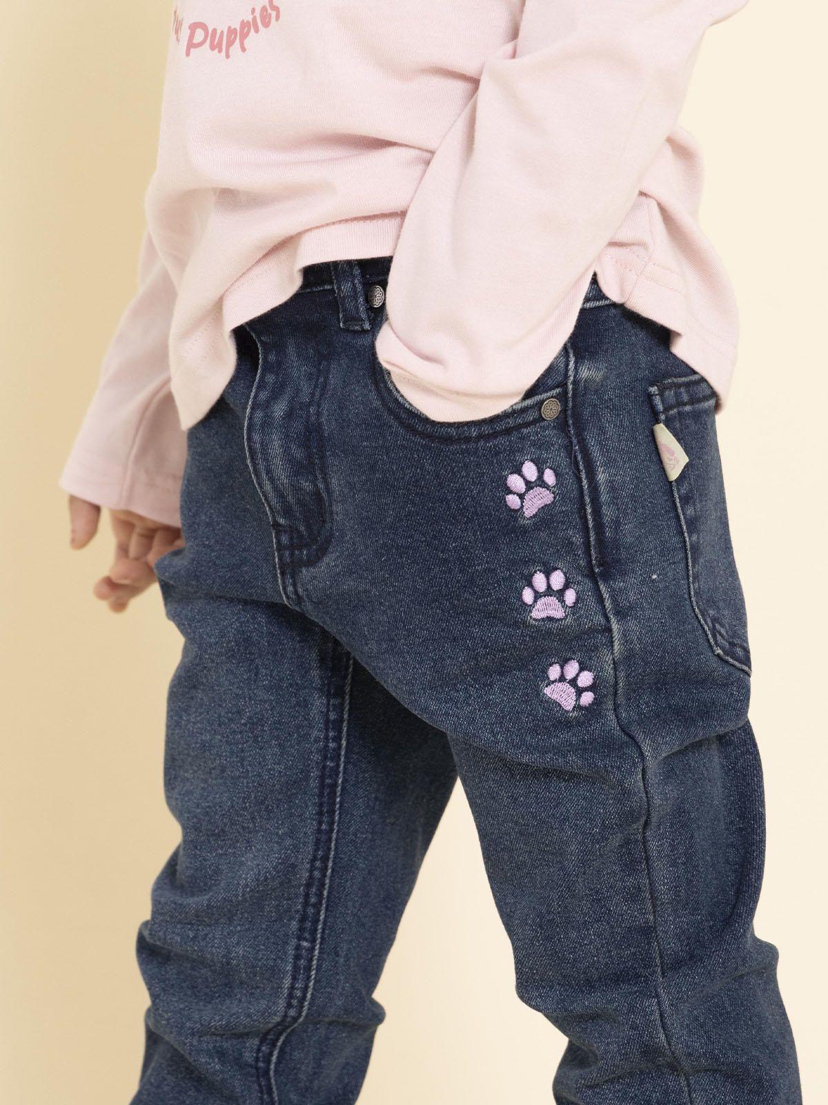 Jeans Bruna Niña Azul-3