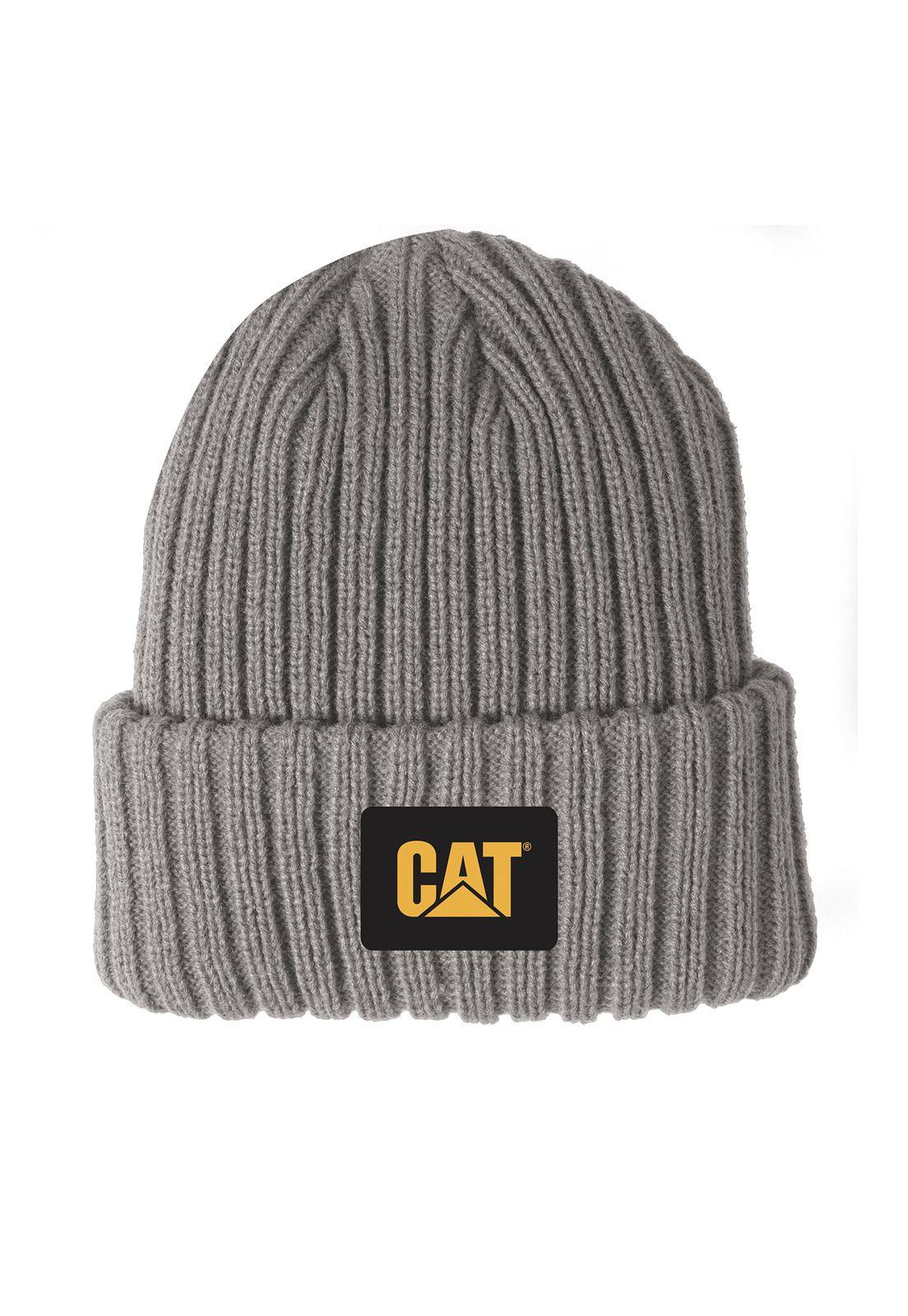 Gorro Lana Hombre Logo Beanie Gris-0