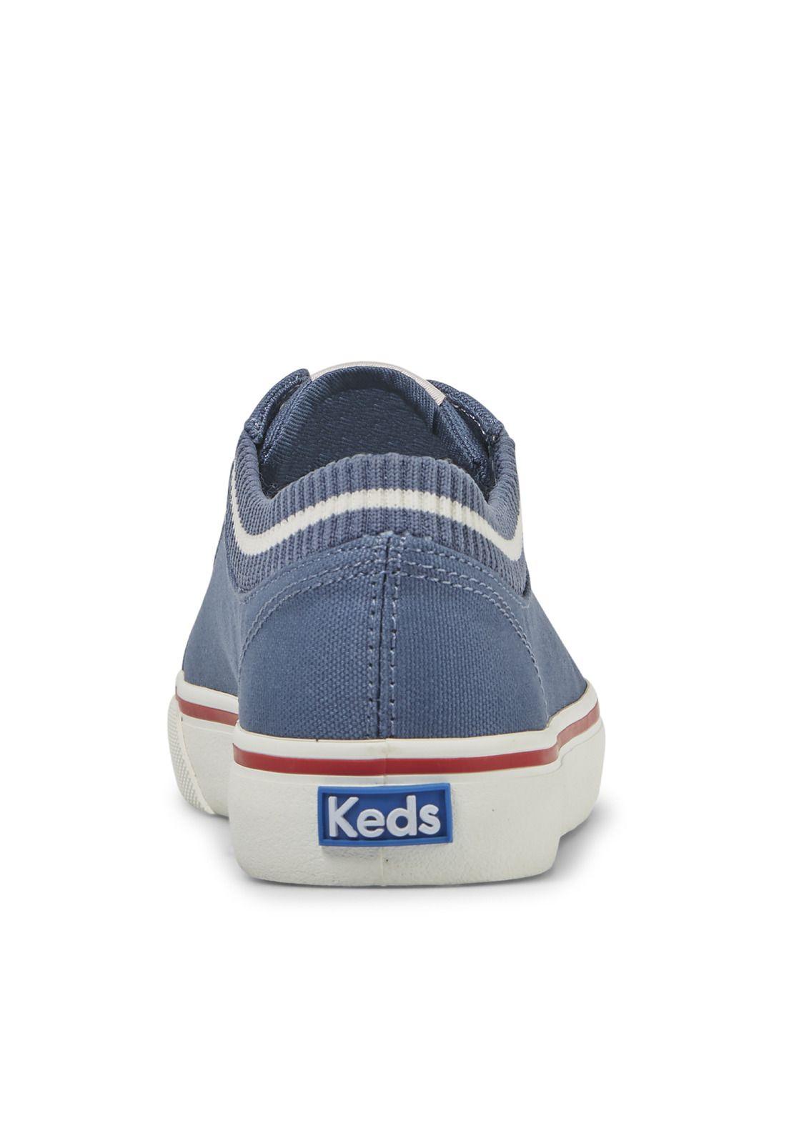Zapatilla Mujer Jump Kick Rib Collar Azul -4