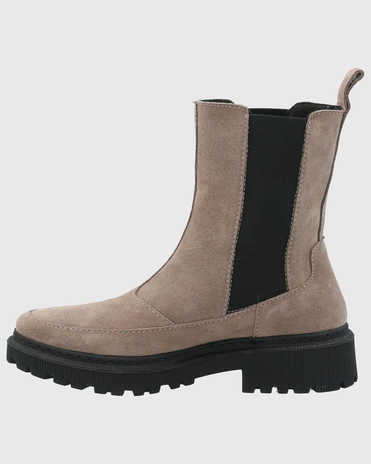 Botin Cuero Mujer Bibury Beige-6