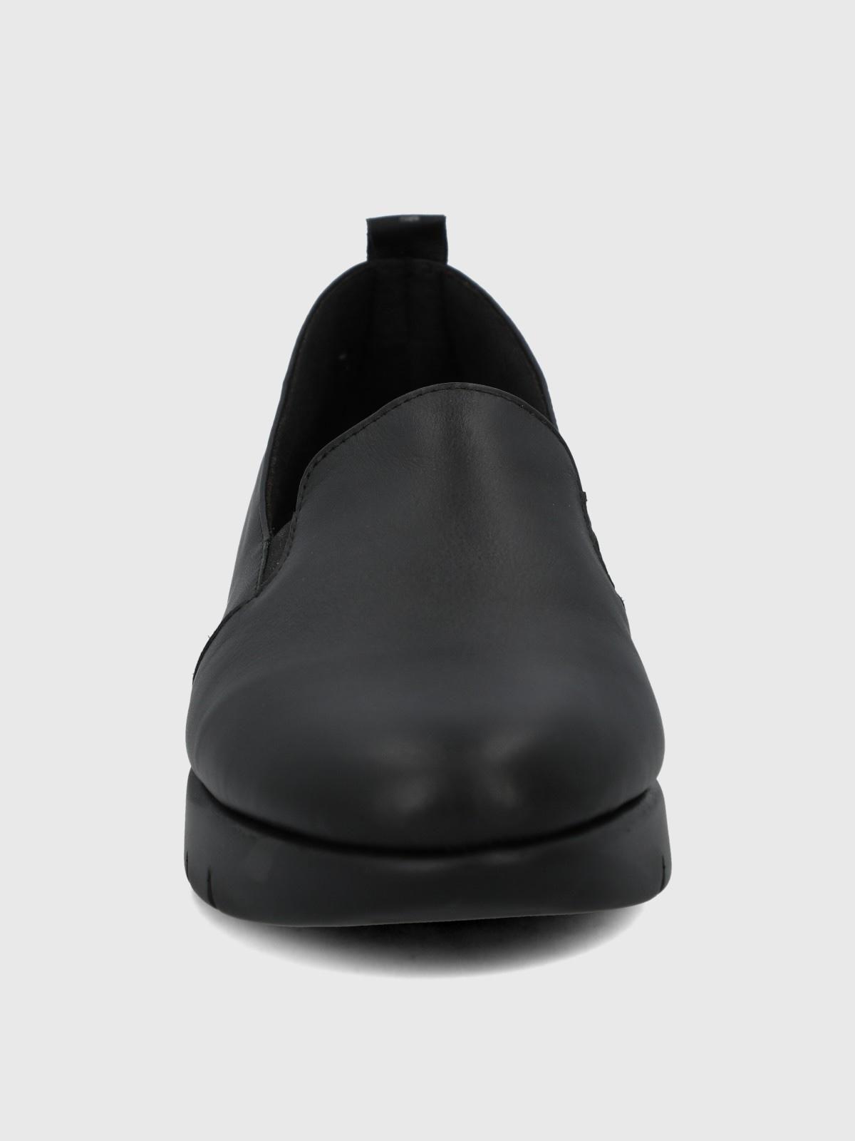 Slip On Cuero Mujer Judita Negro-3