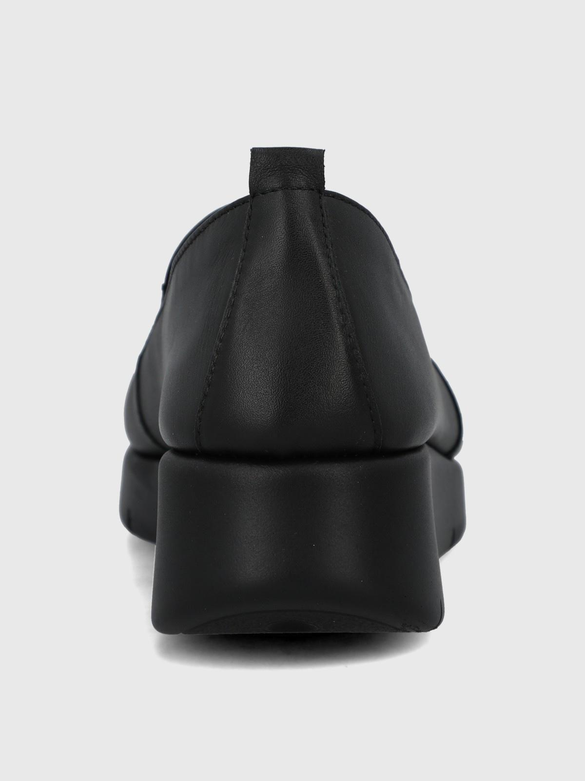 Slip On Cuero Mujer Judita Negro-6