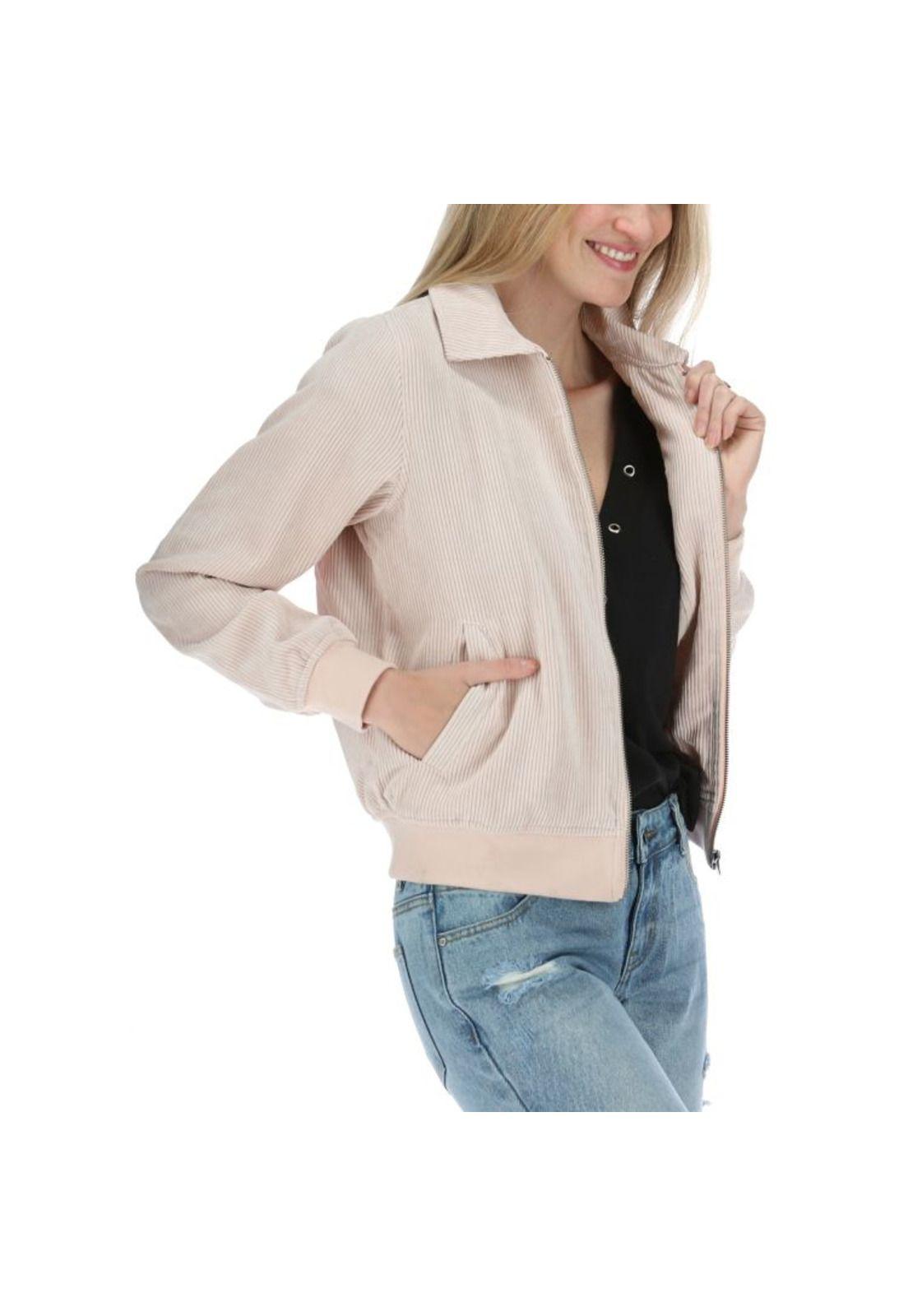 Chaqueta Mujer Mila Jacket Rosa-3