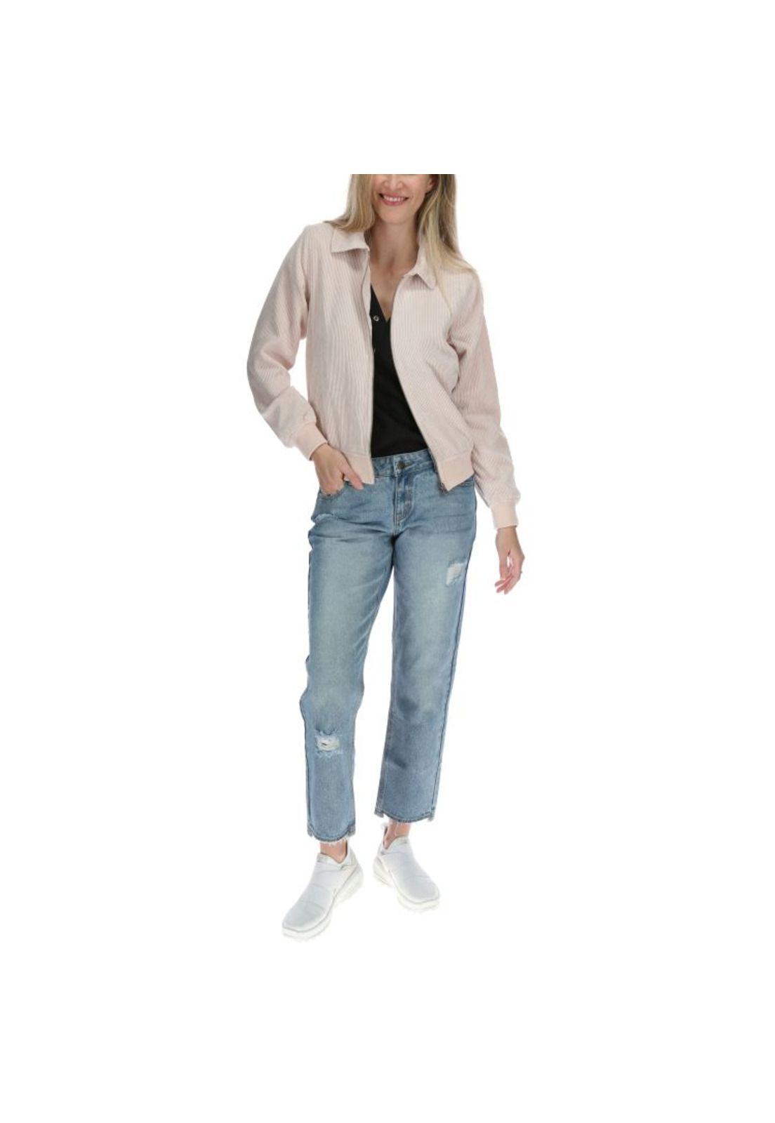 Chaqueta Mujer Mila Jacket Rosa-4