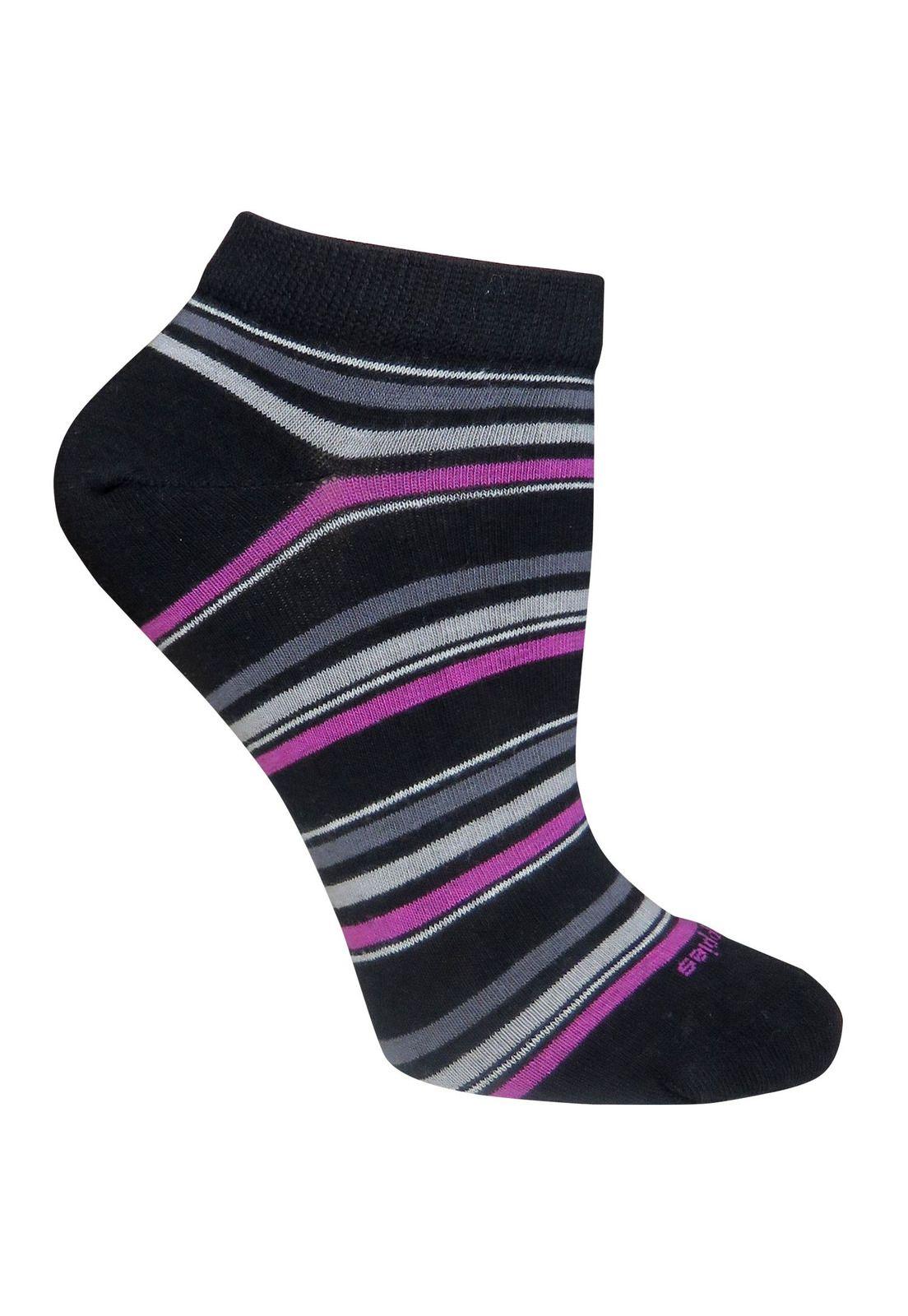 Calcetín Algodón W Ped Striped-0