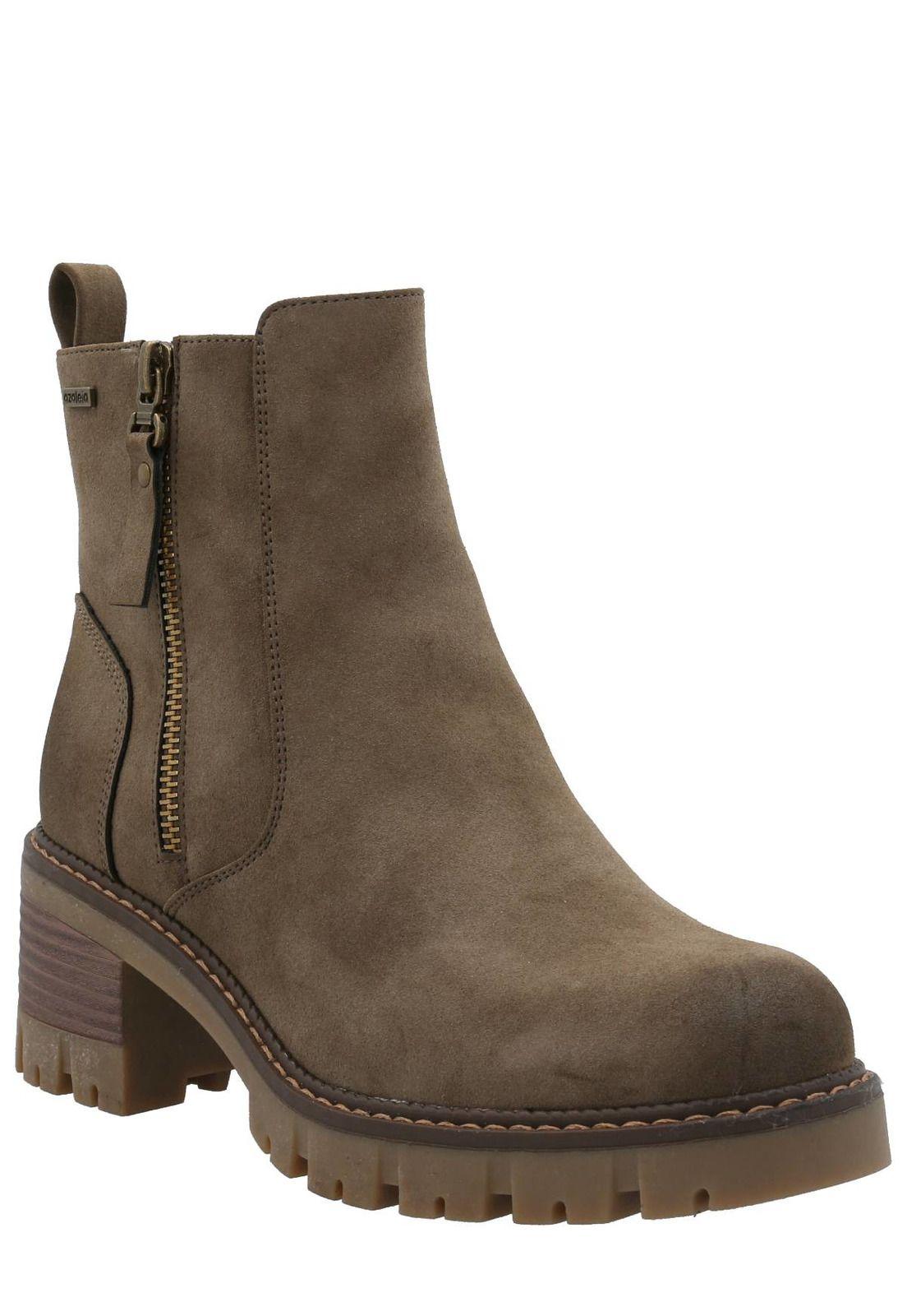 Botín Merida Mujer Taupe-0