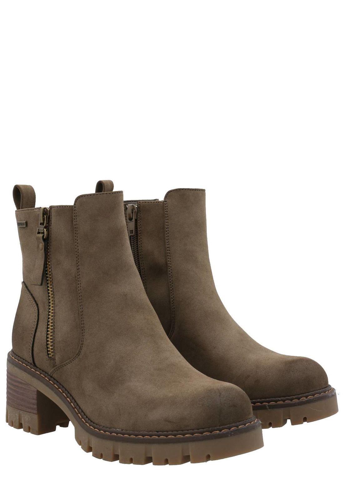 Botín Merida Mujer Taupe-8