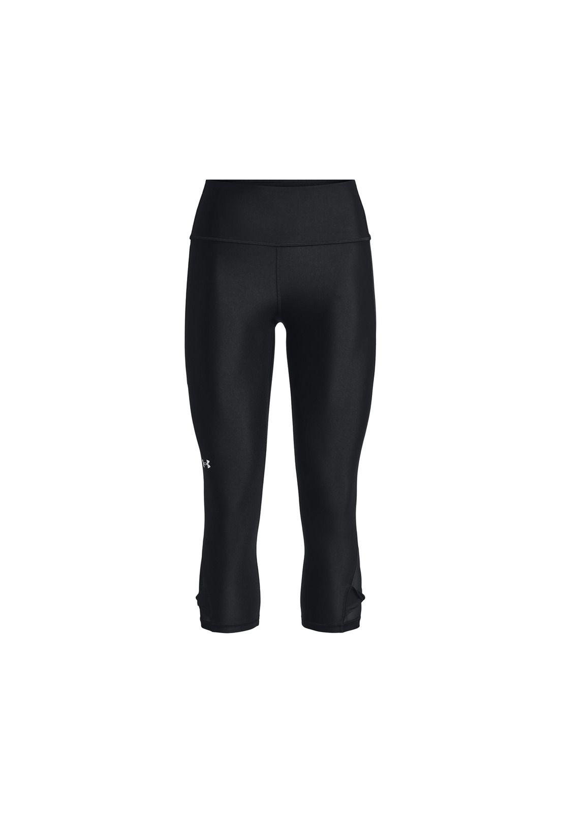 Calza Mujer Armour Twist Capri Negro-0