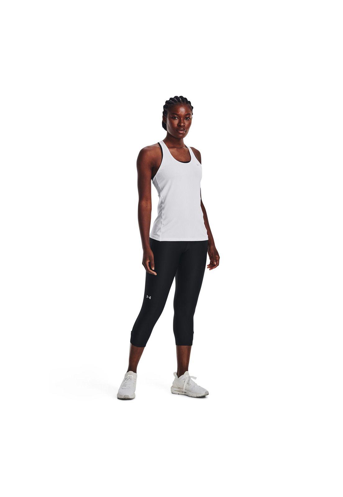 Calza Mujer Armour Twist Capri Negro-5