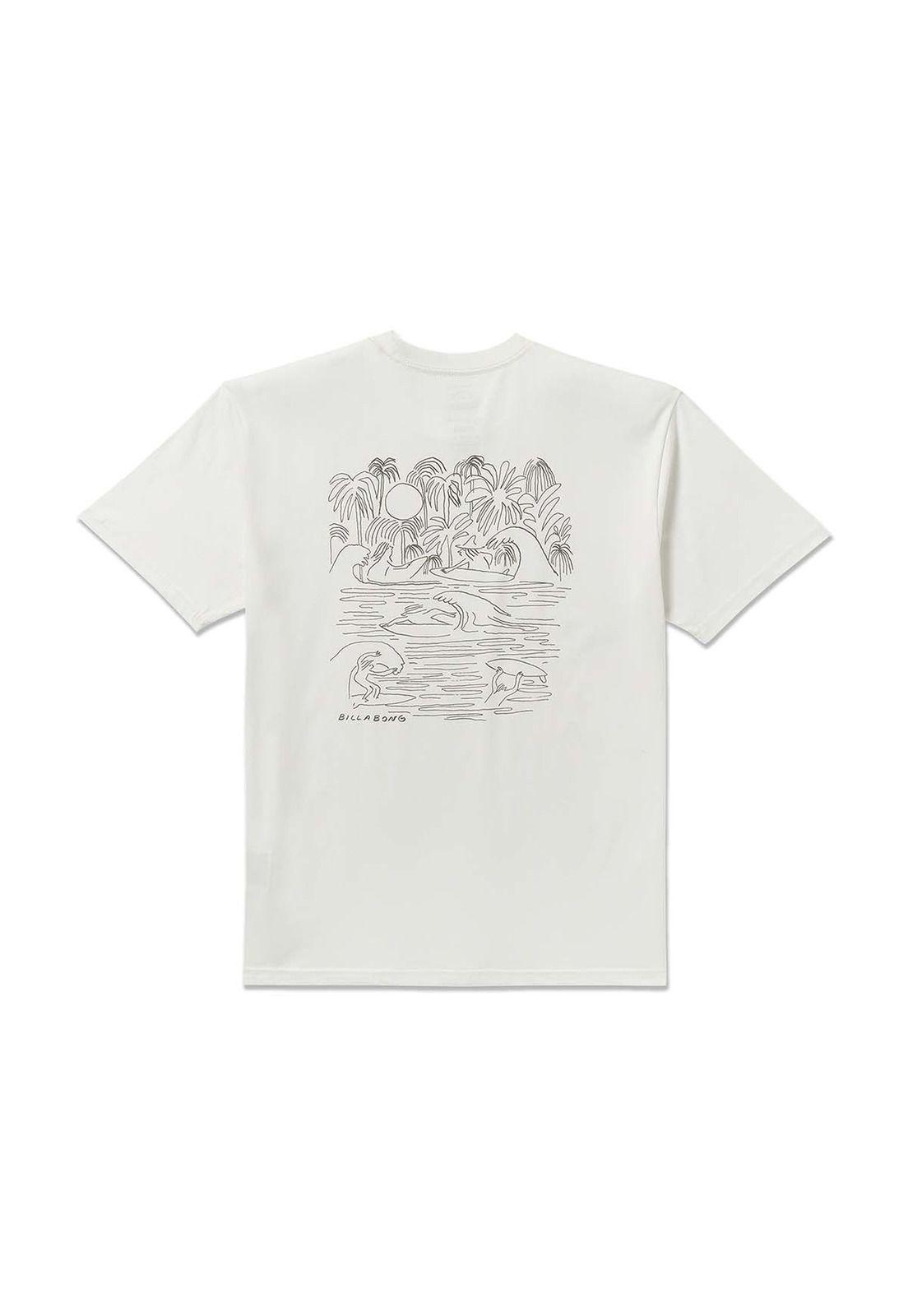 Polera m/c Hombre Scenes regular Blanco-1