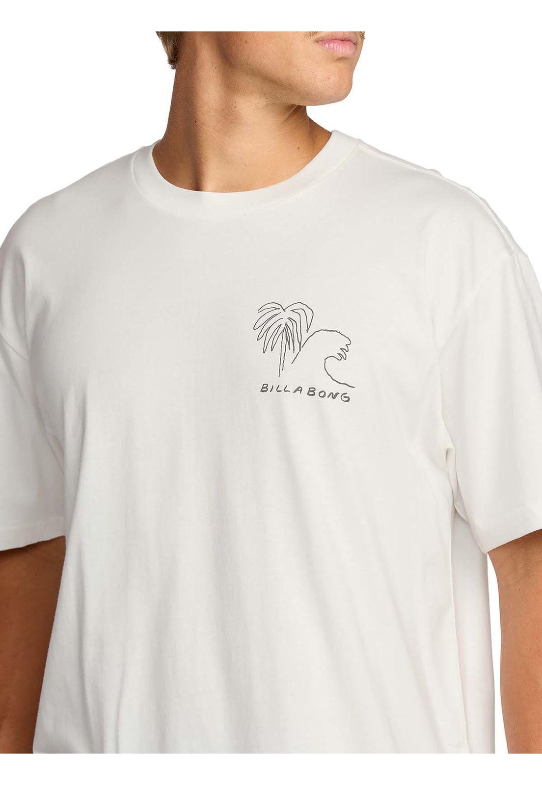 Polera m/c Hombre Scenes regular Blanco-3