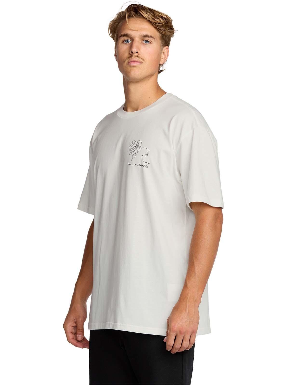 Polera m/c Hombre Scenes regular Blanco-5