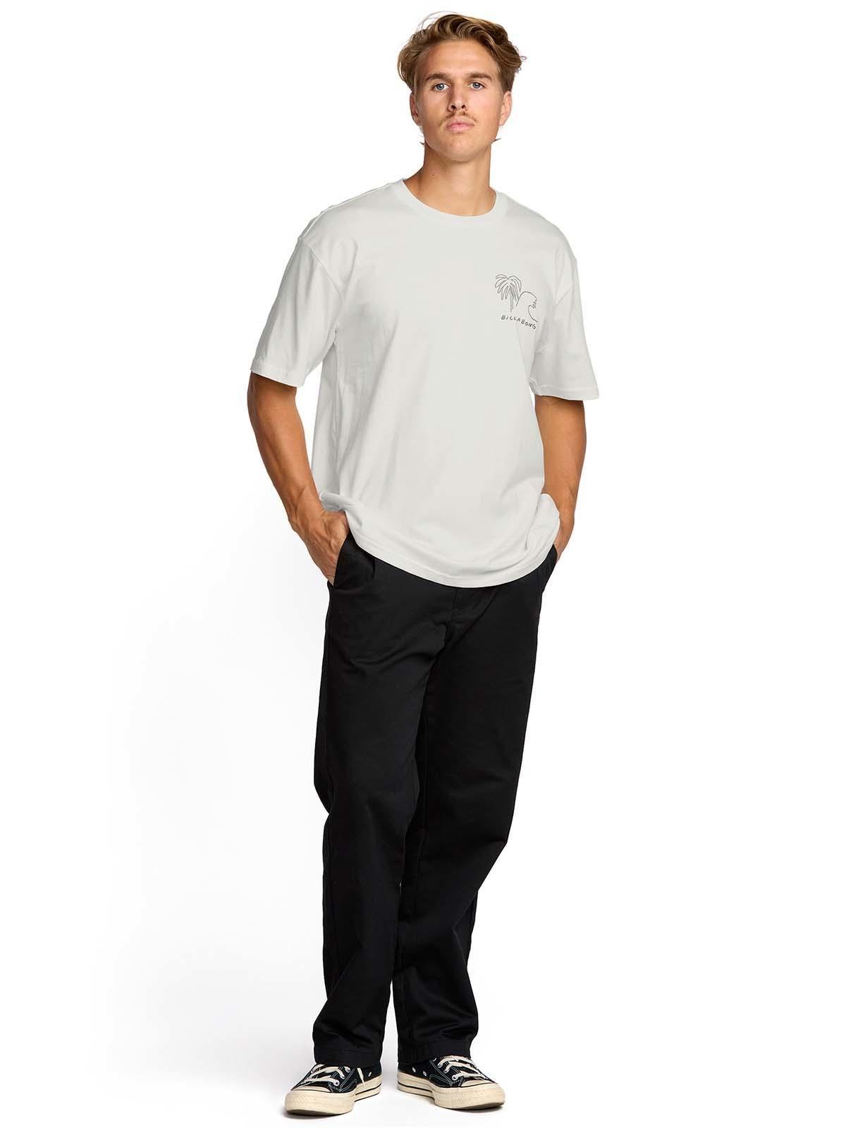 Polera m/c Hombre Scenes regular Blanco-7