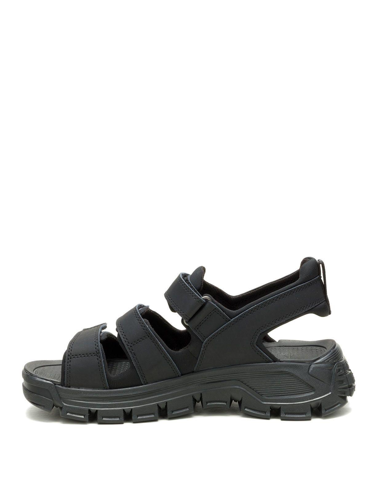 Sandalia Hombre Cuero Criterion Negro-3