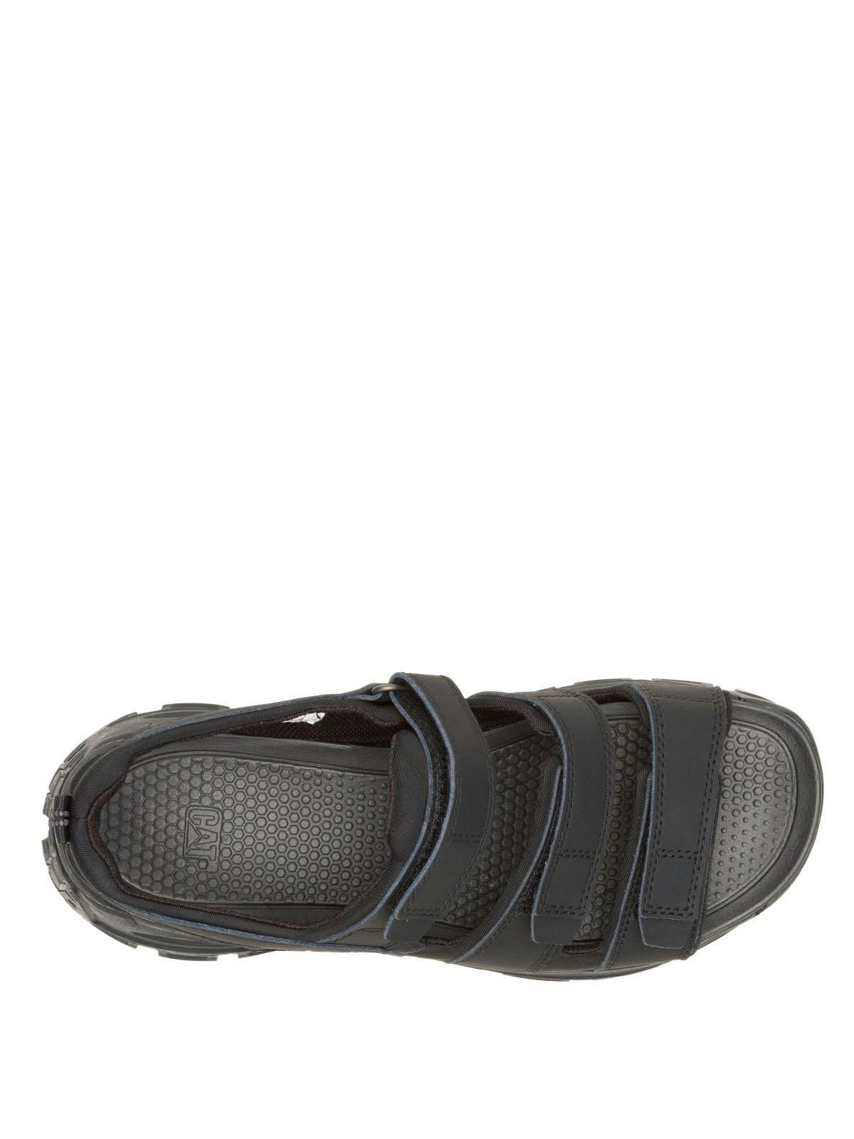 Sandalia Hombre Cuero Criterion Negro-6