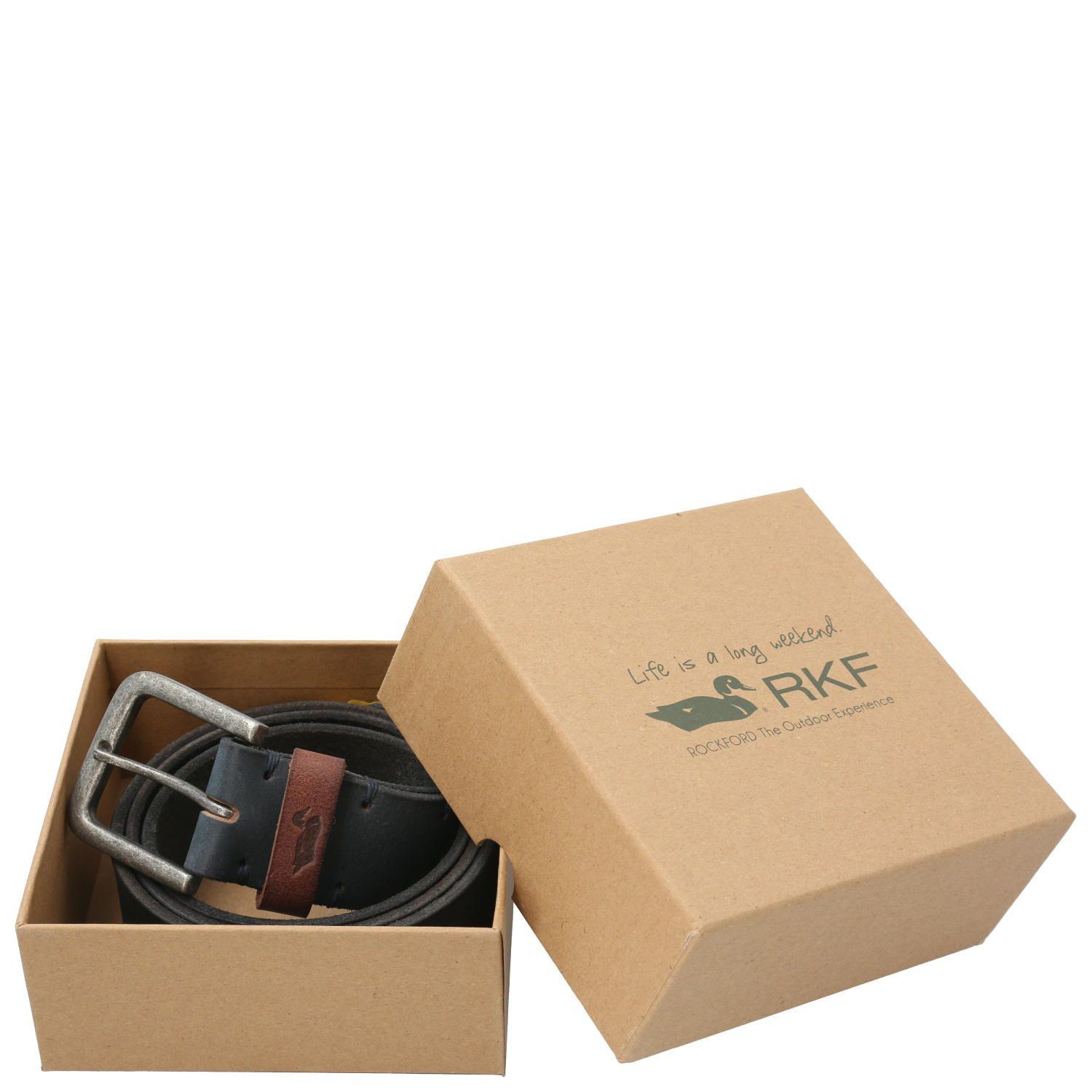 Cinturón Cuero Hombre RF Sparrow Azul-3