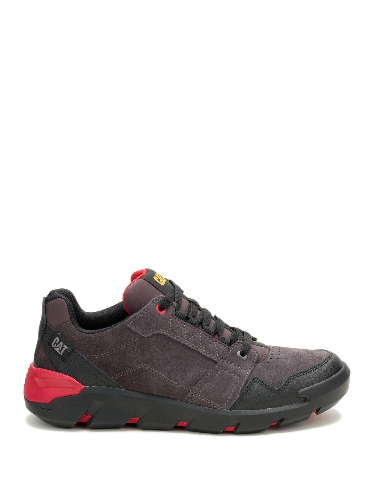 Zapatilla Cuero Hombre Gauge Gris-1