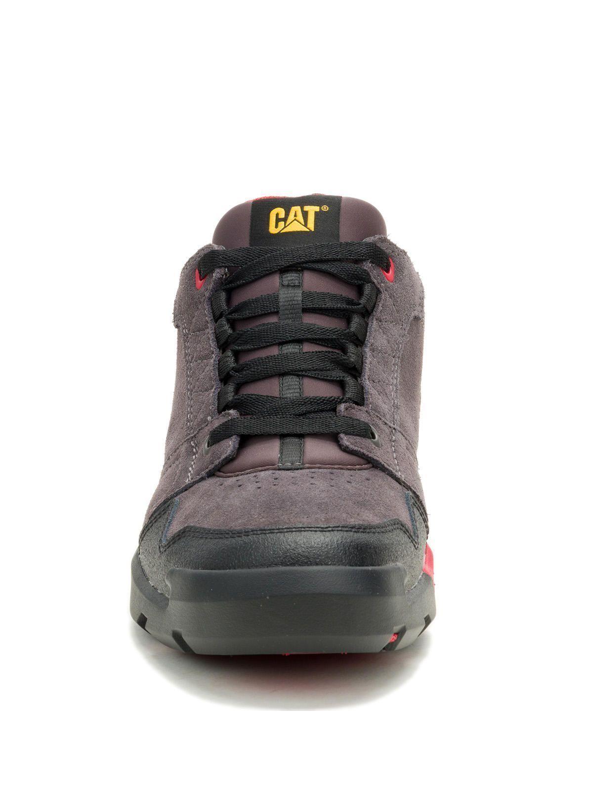 Zapatilla Cuero Hombre Gauge Gris-4