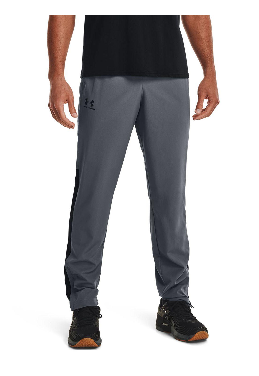 Pantalones UA Vital para hombre Gris-3