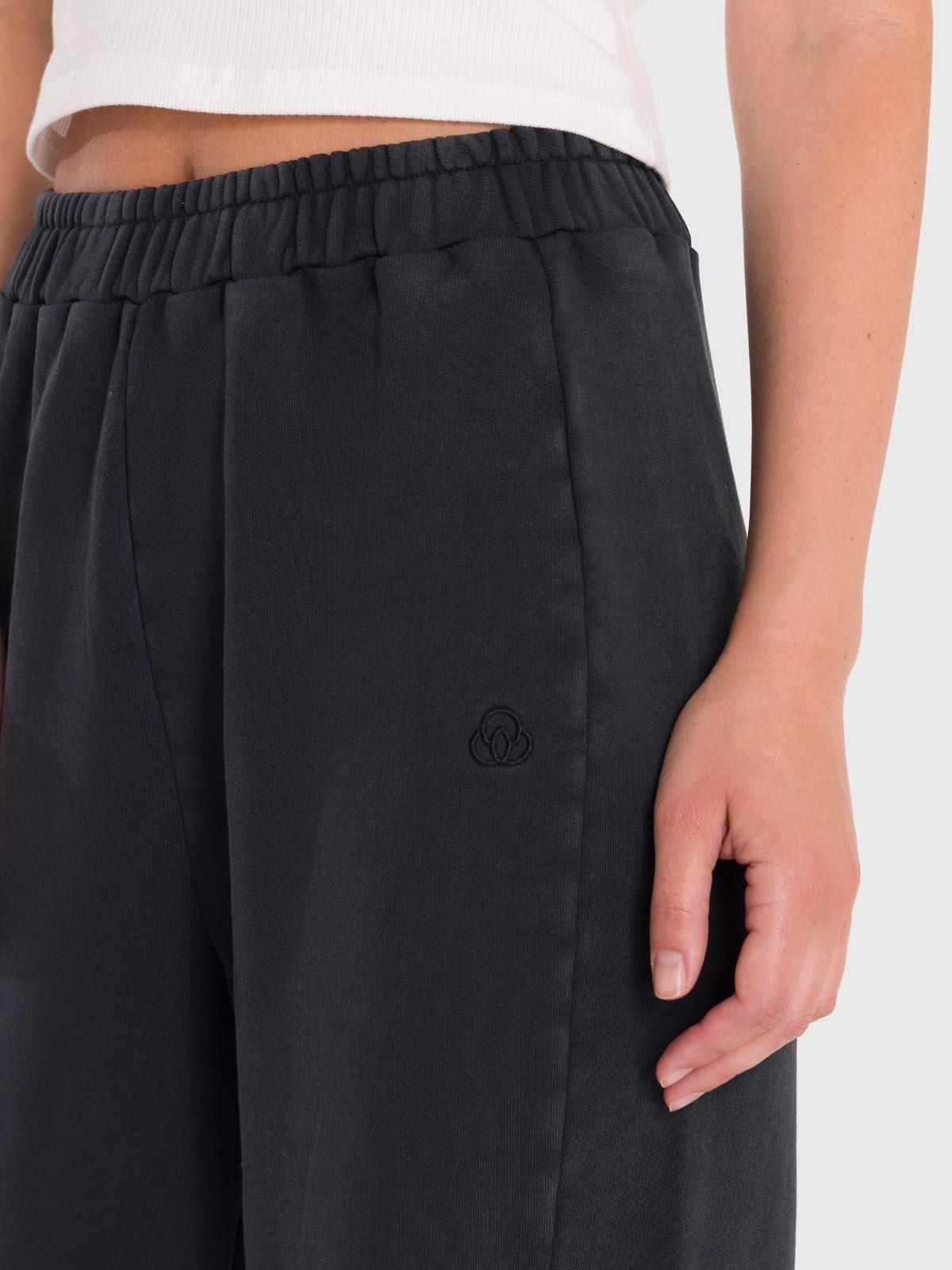 Pantalón Mujer Palazzo Ii Gris-5