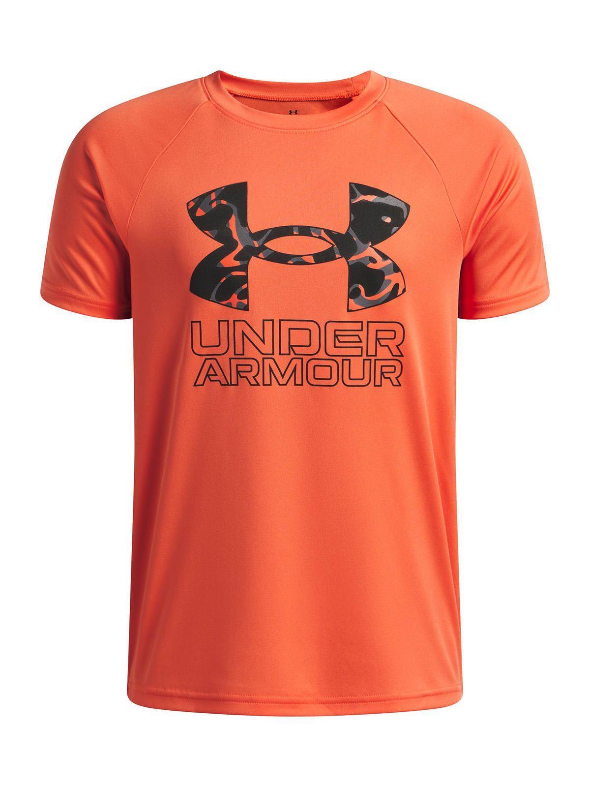 Polera M/C Niño Tech Hybrid Print Rojo-0