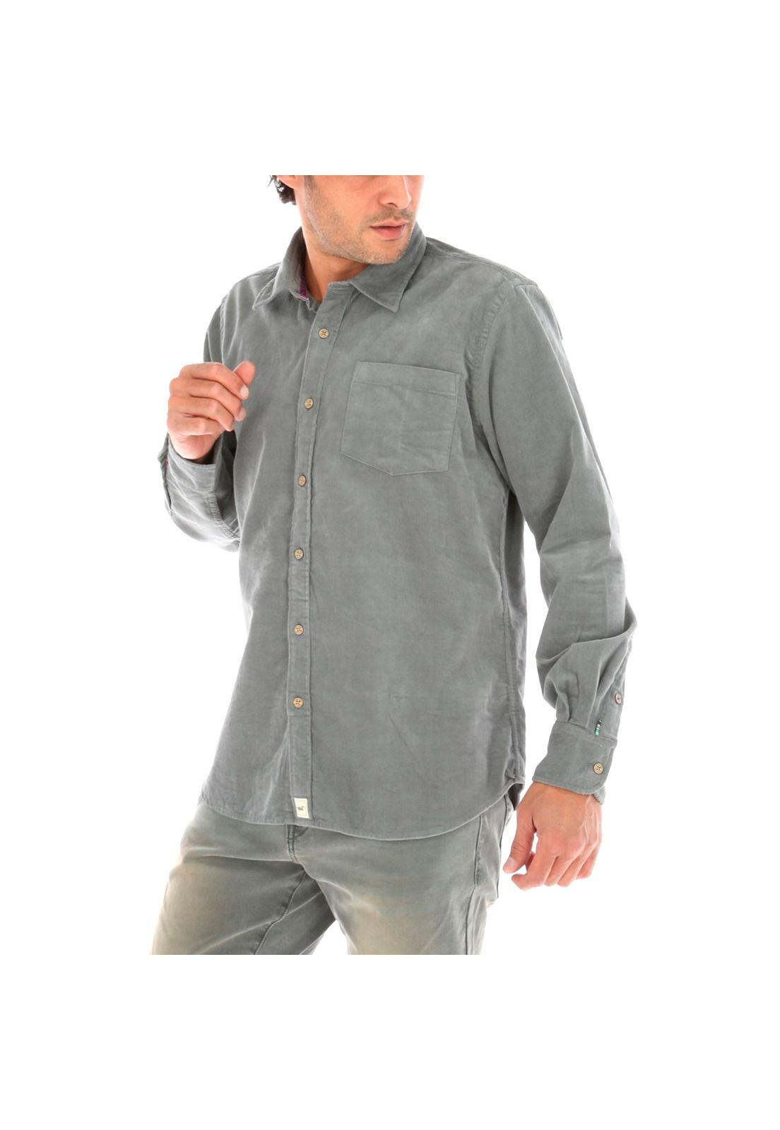 Camisa Corduroy Rockford Gris-2