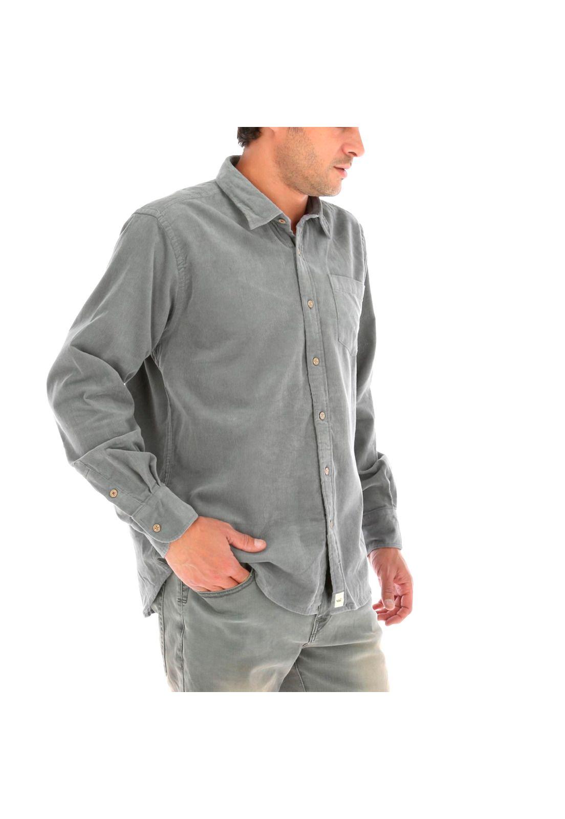 Camisa Corduroy Rockford Gris-3