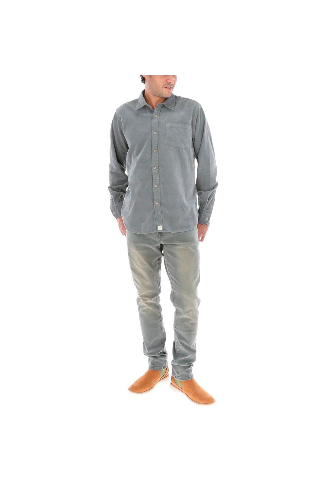 Camisa Corduroy Rockford Gris-4