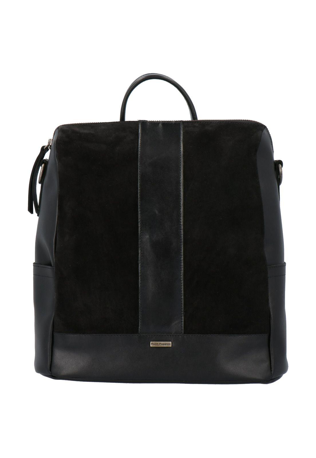 Mochila Cuero Agata Back Negro Mujer-0