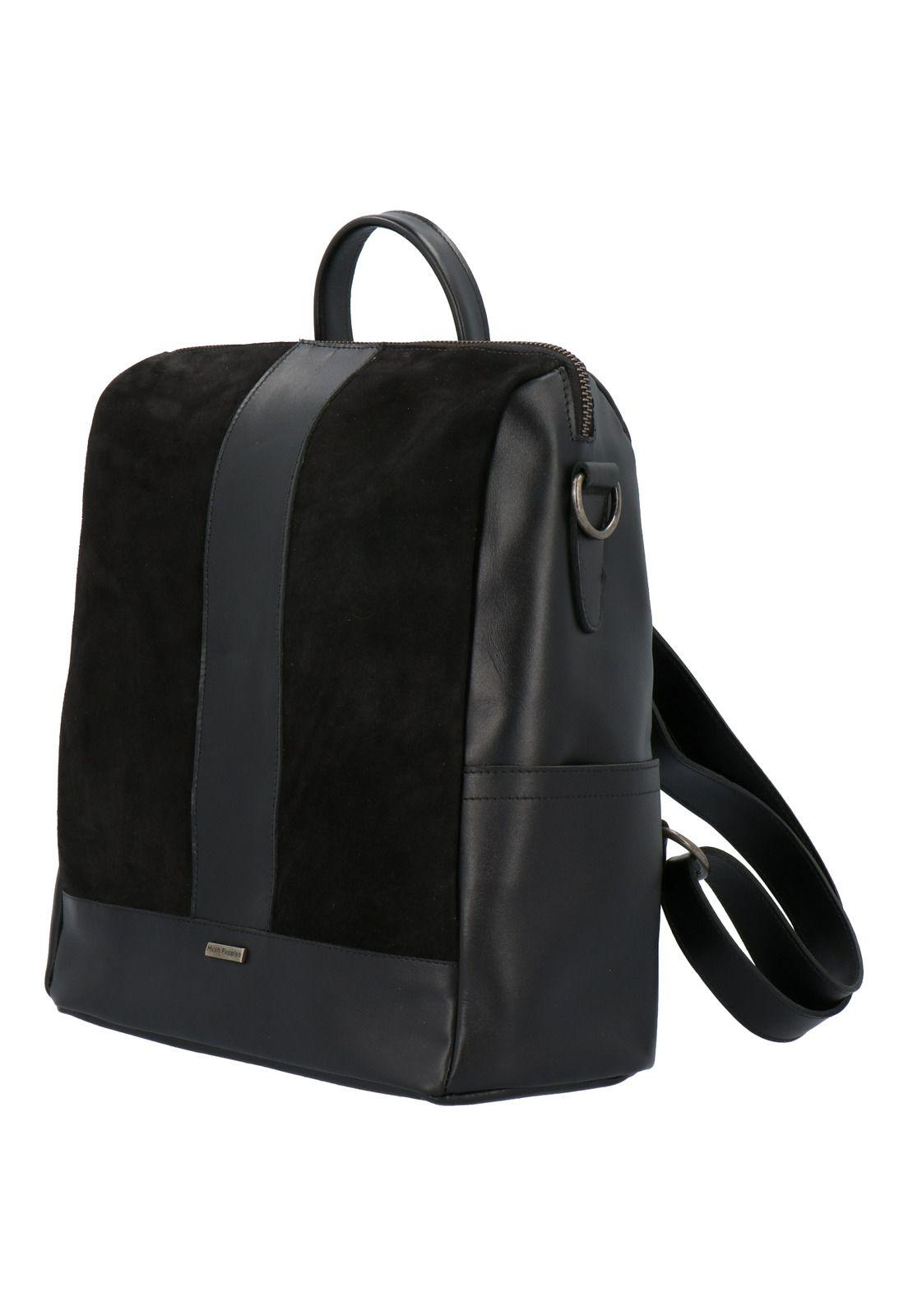 Mochila Cuero Agata Back Negro Mujer-1