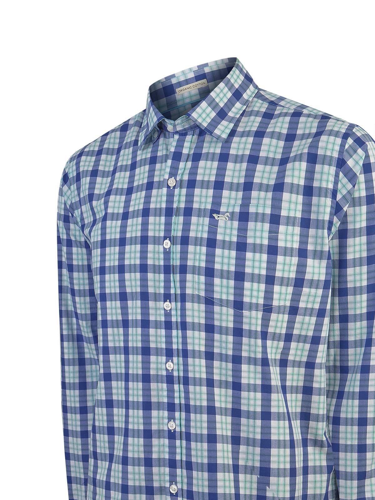 Camisa Algodón Orgánico Hombre Lighter Celeste-3