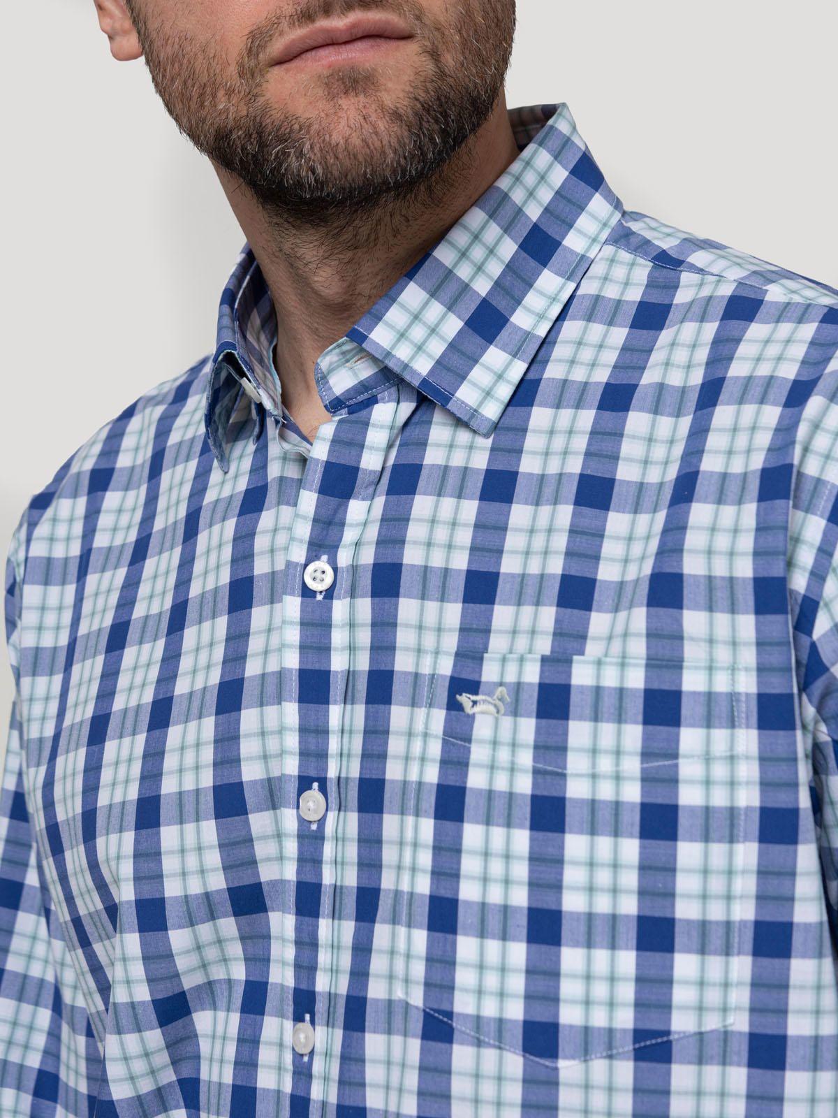 Camisa Algodón Orgánico Hombre Lighter Celeste-6